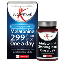 Lucovitaal Melatonine Puur 0.299mg 9 Lucovitaal Melatonine Puur 0.299mg -Gezondheidssupplementen Winkel 982041 4