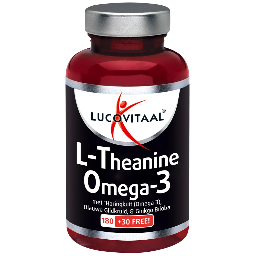 Lucovitaal L-theanine Omega 3 3 Lucovitaal L-theanine Omega 3