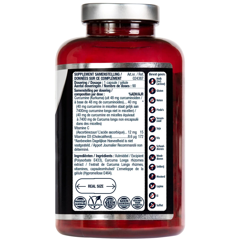 Lucovitaal Super Kurkuma X-tra Krachtig 4 Lucovitaal Super Kurkuma X-tra Krachtig - Afbeelding 2