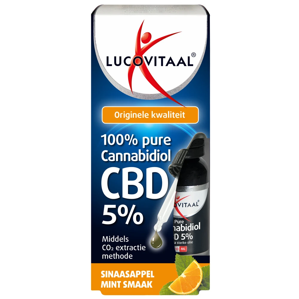 Lucovitaal CBD Cannabidiol Olie 5% 3 Lucovitaal CBD Cannabidiol Olie 5%