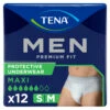 2x TENA Men Premium Fit Maxi Small - Medium -Gezondheidssupplementen Winkel 996485