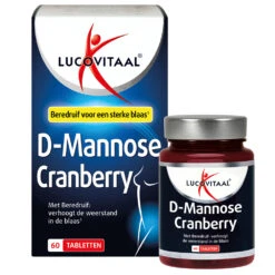 3x Lucovitaal D-Mannose Cranberry Blaasfunctie -Gezondheidssupplementen Winkel 996841 4