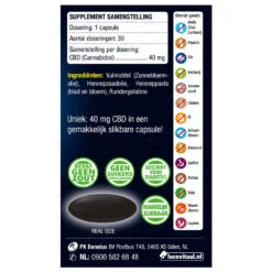 Lucovitaal CBD 40 Mg Capsules 8 Lucovitaal CBD 40 Mg Capsules -Gezondheidssupplementen Winkel 996848 3