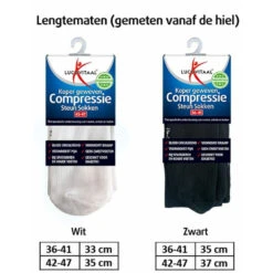 Lucovitaal Compressie Steun Sokken Zwart Maat 36-41 -Gezondheidssupplementen Winkel 997685 4